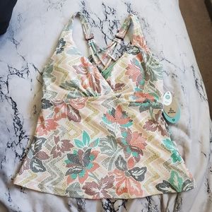 NWT PrAna tankini swimsuit top
